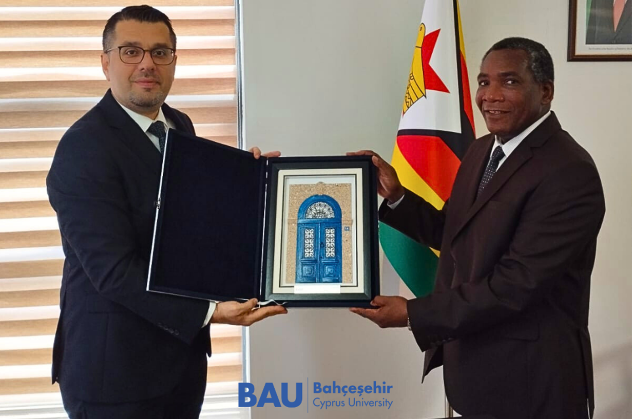 BAU Cyprus Rector Visits Embassies of Zimbabwe and Togo