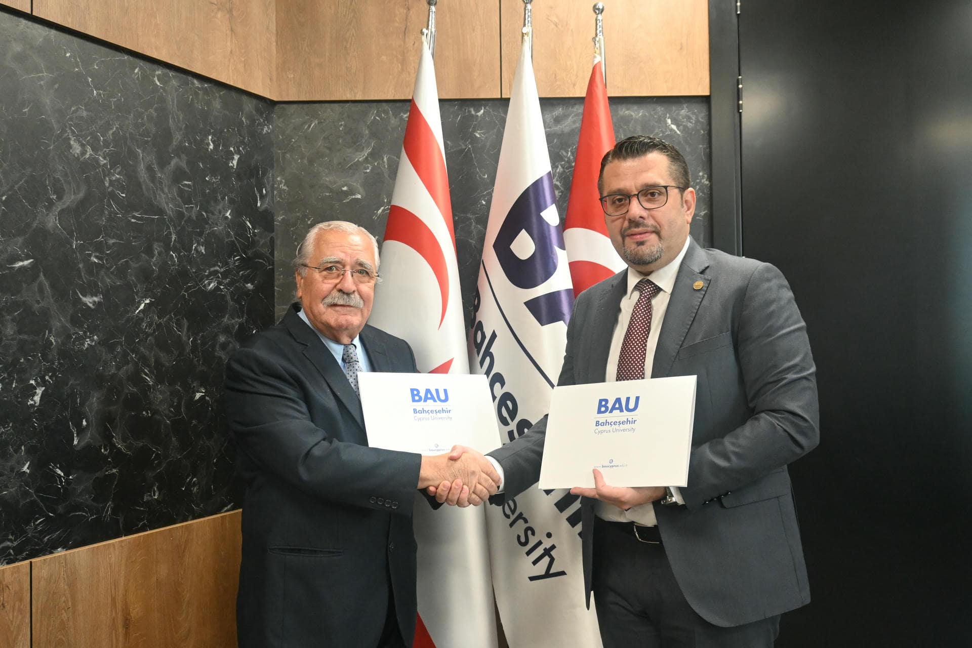 COOPERATION PROTOCOL RENEWED BETWEEN BAHÇEŞEHİR CYPRUS UNIVERSITY AND DR. FAZIL KÜÇÜK FOUNDATION